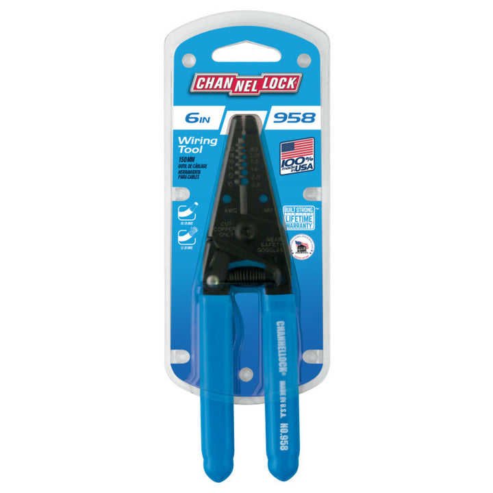 Channellock 958 6-Inch Wire Stripper