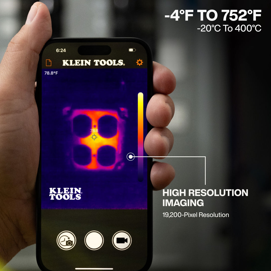 Klein Tools TI223 Mobile Thermal Imager For Android / iOS