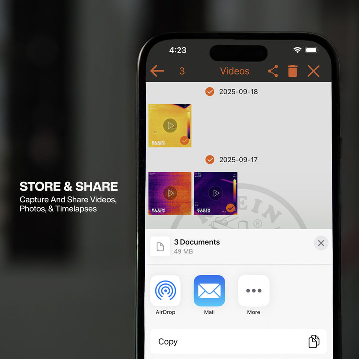 Klein Tools TI223 Mobile Thermal Imager For Android / iOS