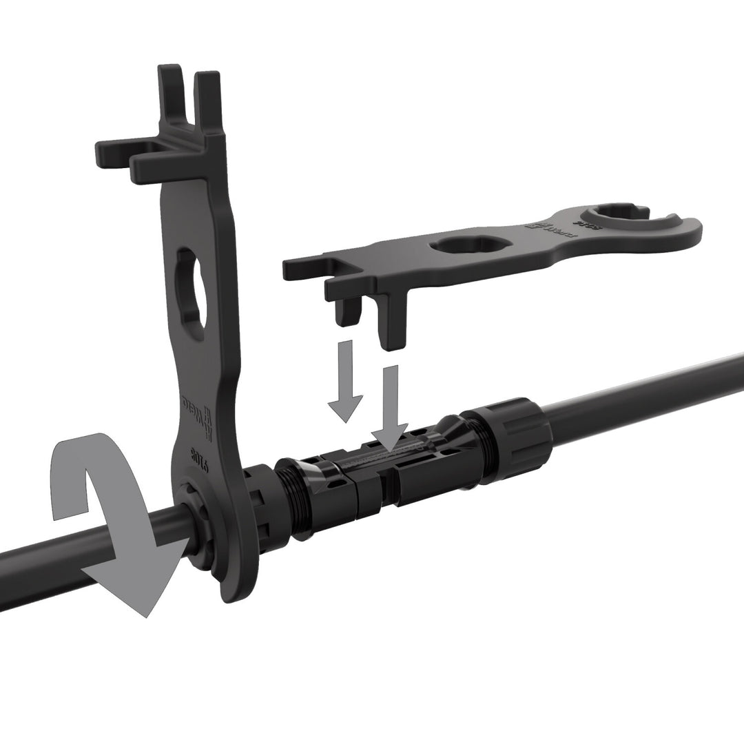 Wera 9108/2 PV Set of installation tools for MC4 Solar connectors