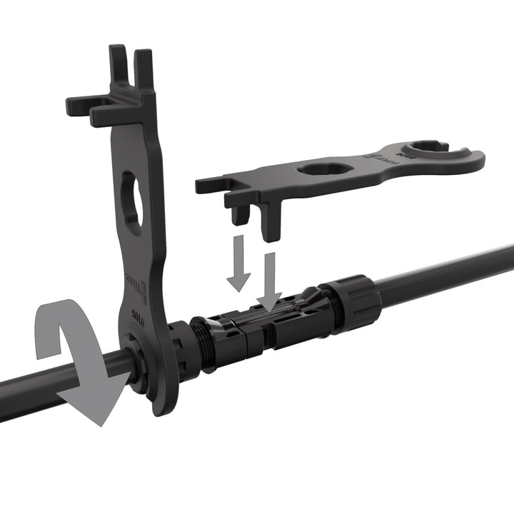Wera 9108/2 PV Set of installation tools for MC4 Solar connectors