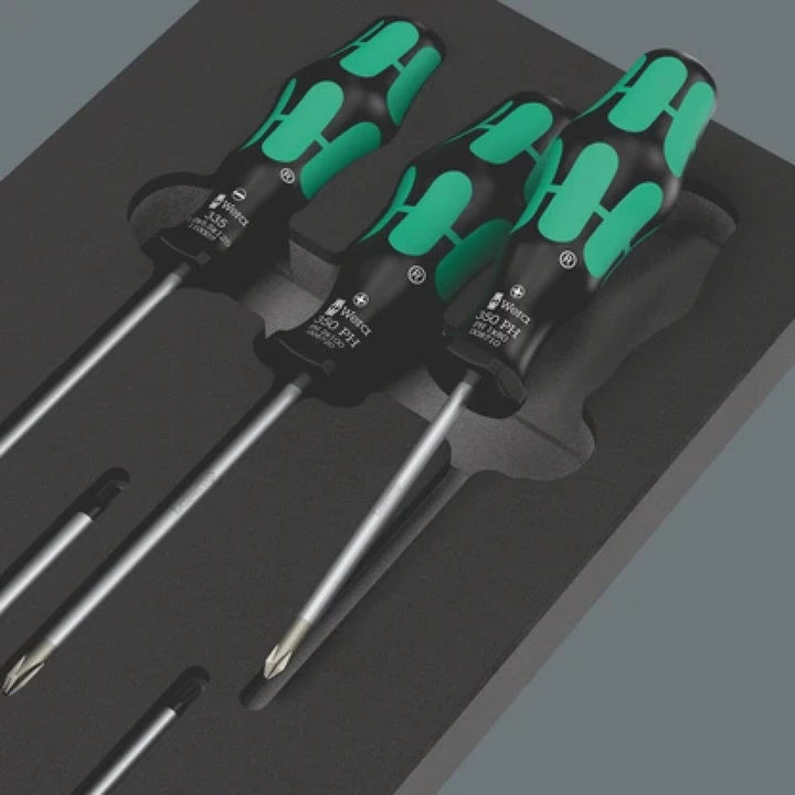 Wera 05150129001 9719 Foam insert Kraftform series 300 screwdriver set 3 - 7 Pieces