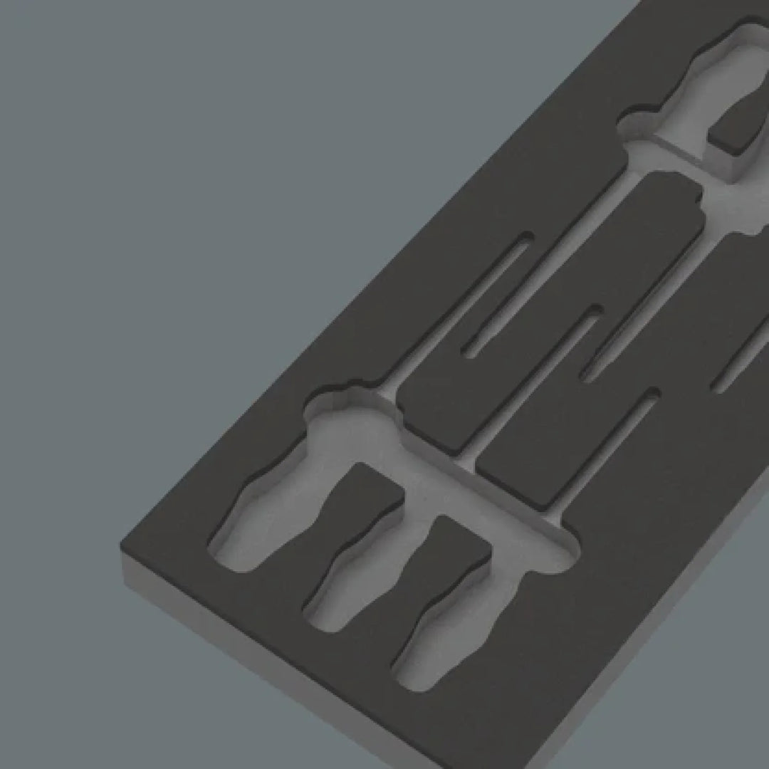 Wera 05137133001 98110 Foam insert Kraftform series 100 VDE set 1, without tools