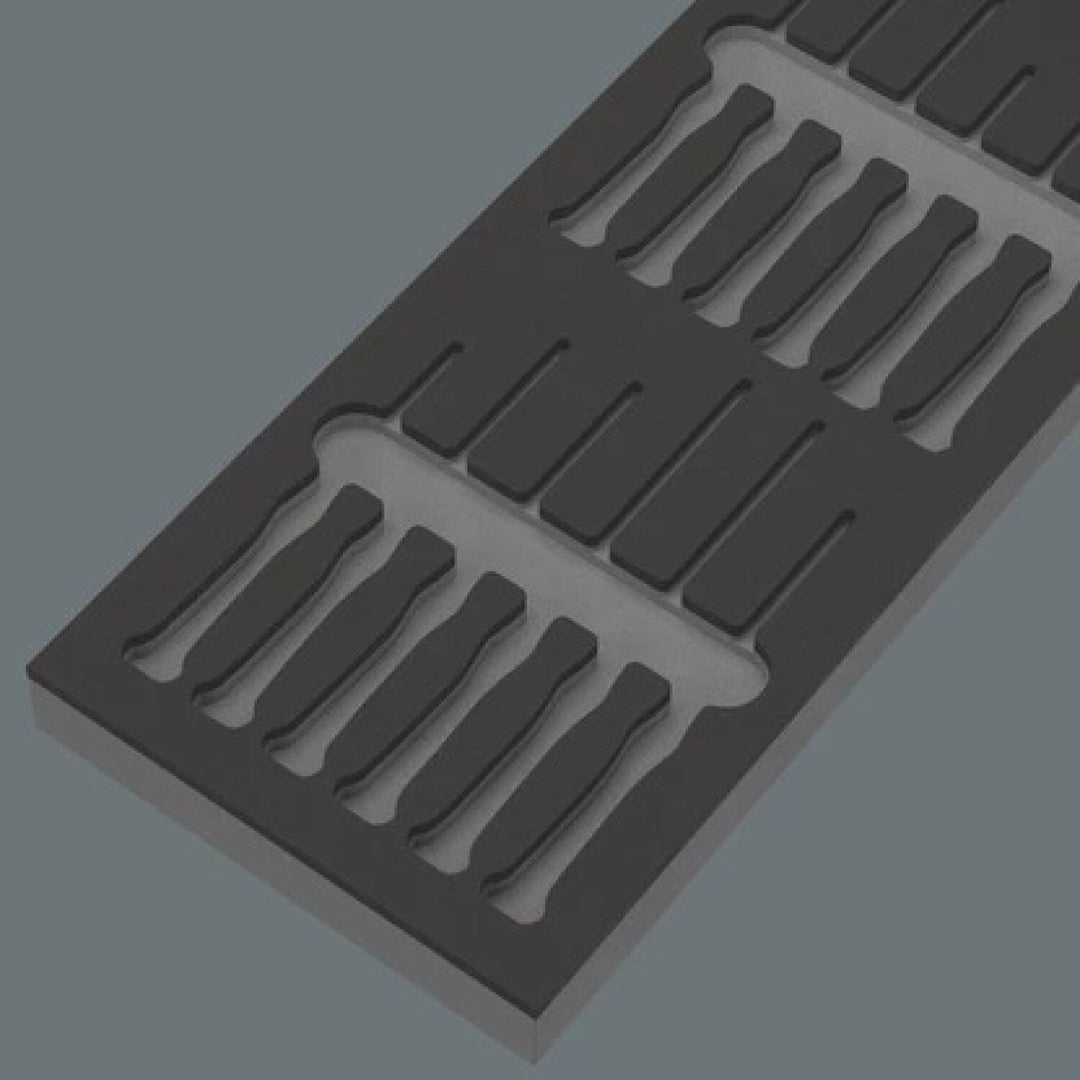 Wera 05137318001 9816 Foam insert Kraftform Micro screwdriver set 2, without tools