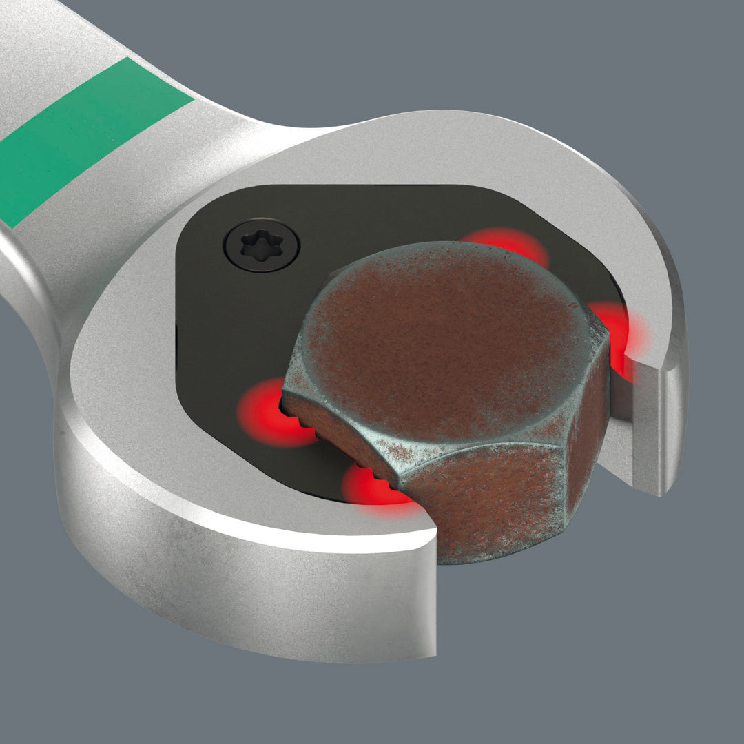 Wera 6007 Joker SB Ring Ratchet Spanner, Long Design, 13 x 245 mm