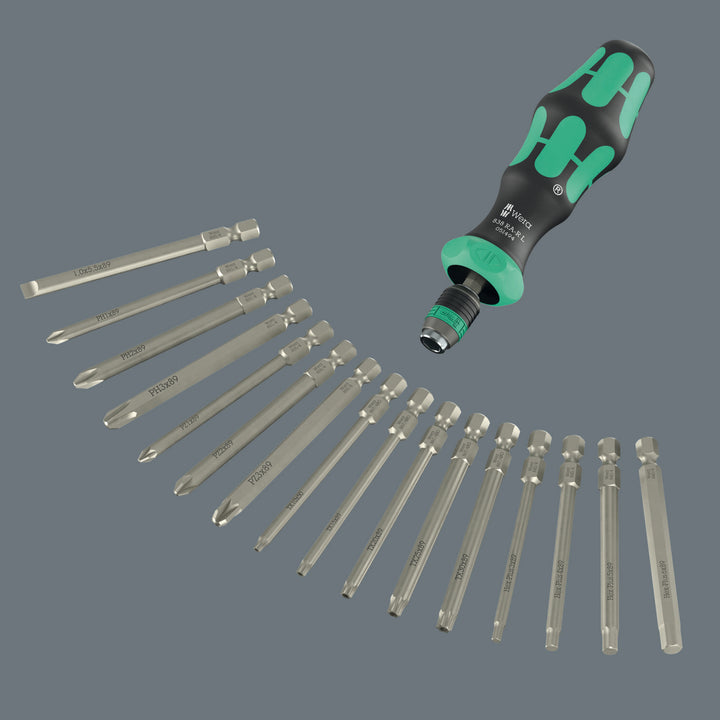 Wera Kraftform Kompakt 60 RA-R 1, 17 Pc.