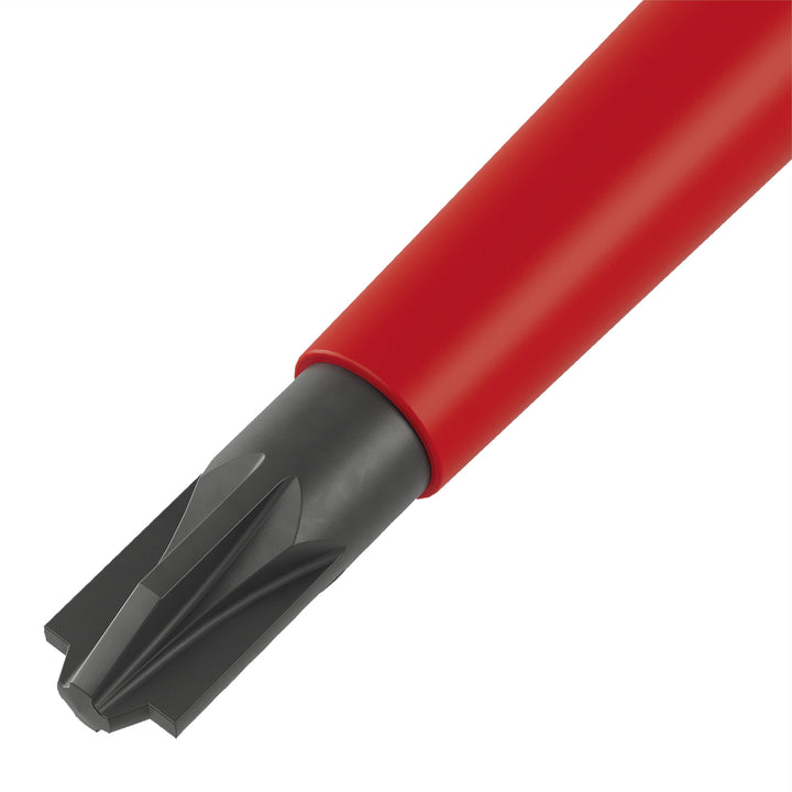 Wera 165 iSS PZ/S VDE Insulated screwdriver with reduced blade diameter for PlusMinus screws (Pozidriv/slotted), # 1 x 80 mm
