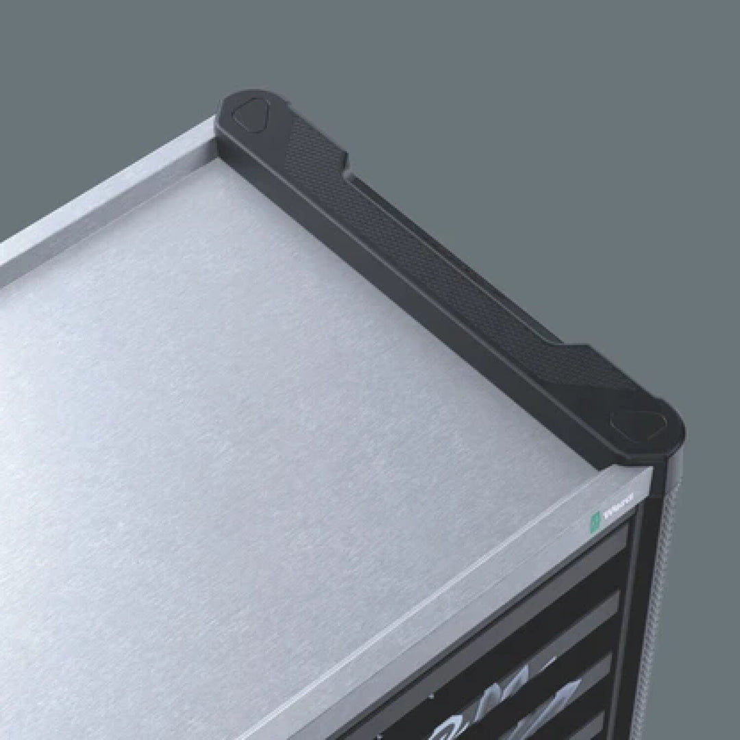 Wera 05501880001 9805 Tool Rebel roller cabinet Stainless, without tools