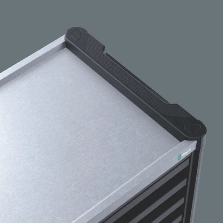 Wera 05501881001 9801 Tool Rebel roller cabinet Stainless XXL, without tools