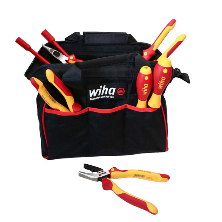 Wiha Tools 32894 Insulated Pliers / Cutter / Screwdrivers / Nut Drivers Set, 13 Pc.