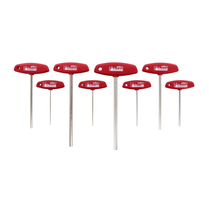 Wiha Tools 33493 Hex T-Handle Metric 8 Piece Set