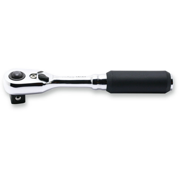Ko-Ken 2725ZB-3/8(L160) 1/4" Body 3/8" Sq. Dr. Ratchet Handle 72 teeth Length 160mm Quick Release Z-series