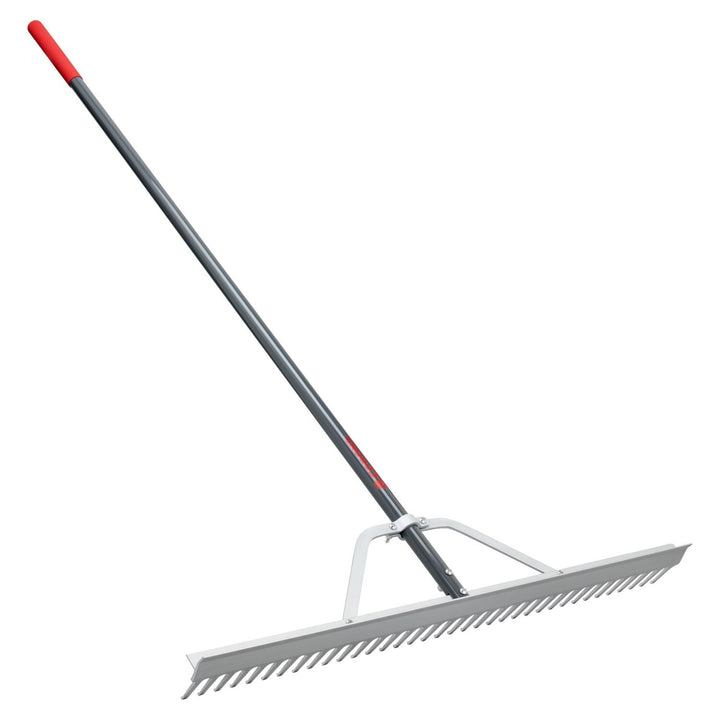 Corona RK16630 Full Aluminum Landscape Rake, 36 in. Head, 36 Tines, Poly Grip