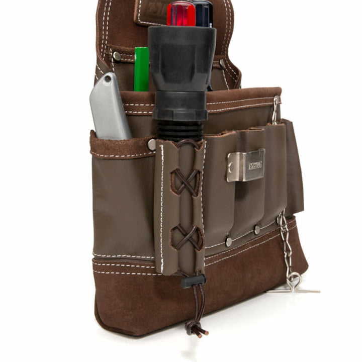 Estwing 94749 8-Pocket Leather Electrician's Tool Pouch