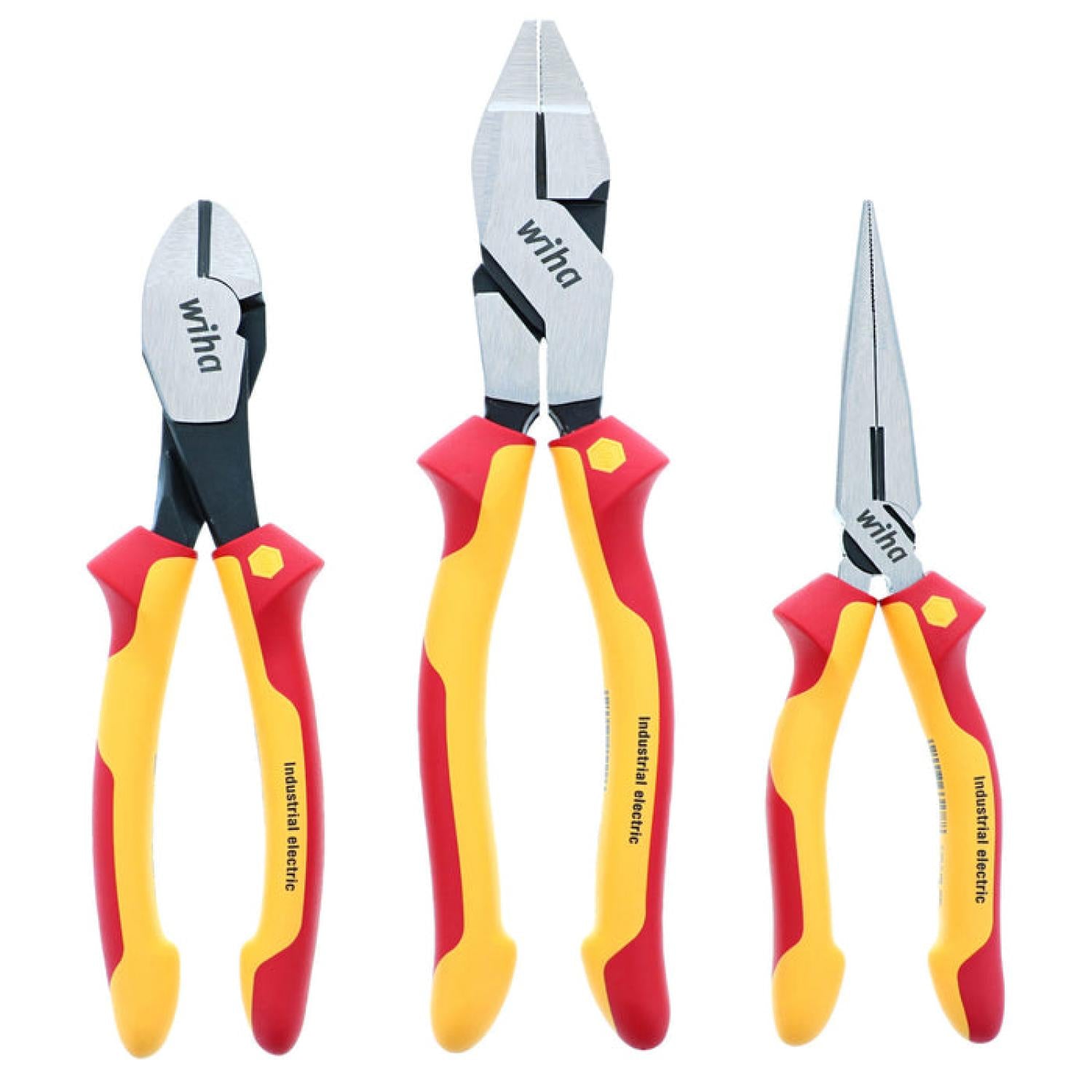 Wiha Tools 32968 Insulated Pliers and Cutters Set, 3 Pc. – Haus of