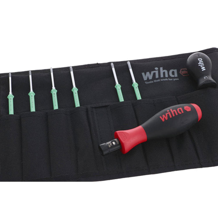 Wiha Tools 28598 TorqueControl TORX® Plus Blade Set w/ Canvas Pouch, 8 Pc.
