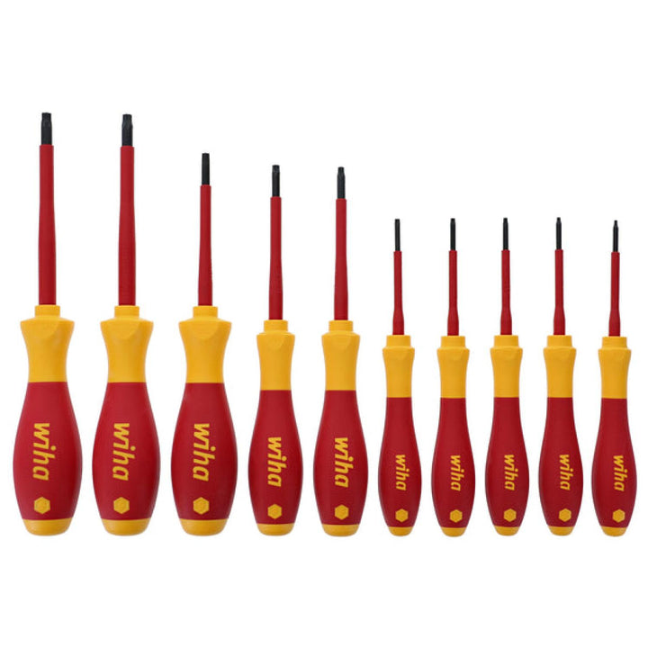 Wiha Tools 32592 Insulated TORX® Screwdriver Set, 10 Pc.