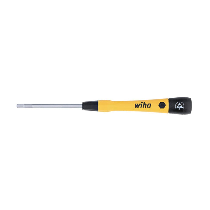 Wiha Tools 27560 ESD Safe Pico Finish Precision Screwdriver - Hex 7/64" x 60mm