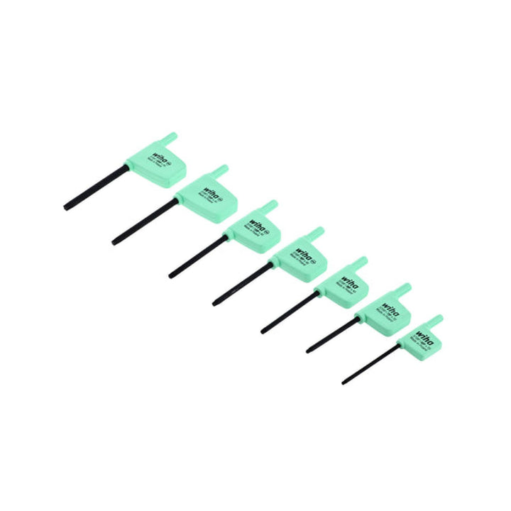 Wiha Tools 37092 7 Piece TORX Plus Flag Handle Stand Set