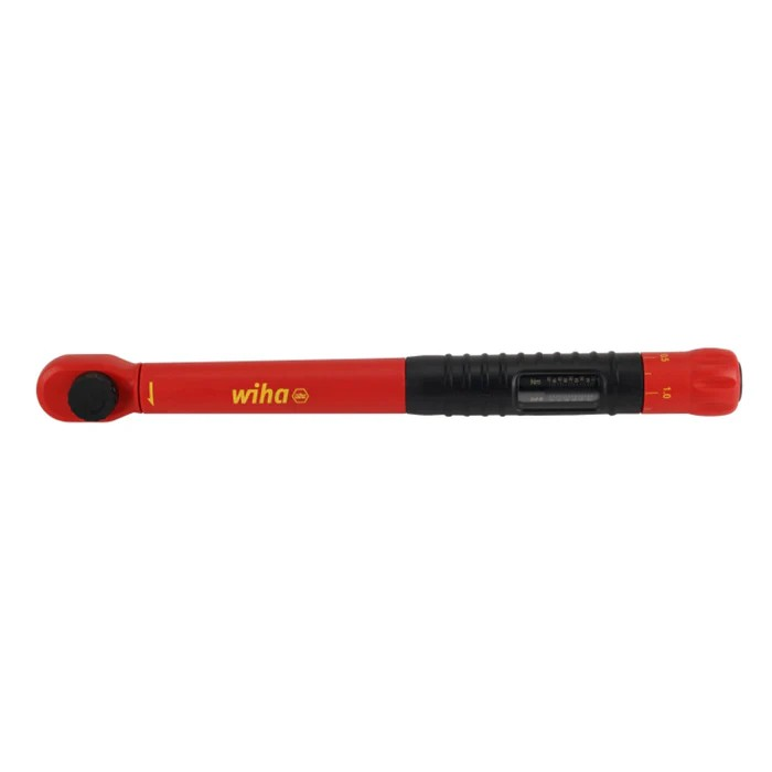 Wiha Tools 30139 Insulated Ratcheting Torque Wrench 3/8" Drive 10-50 Nm 7-36 lb-ft
