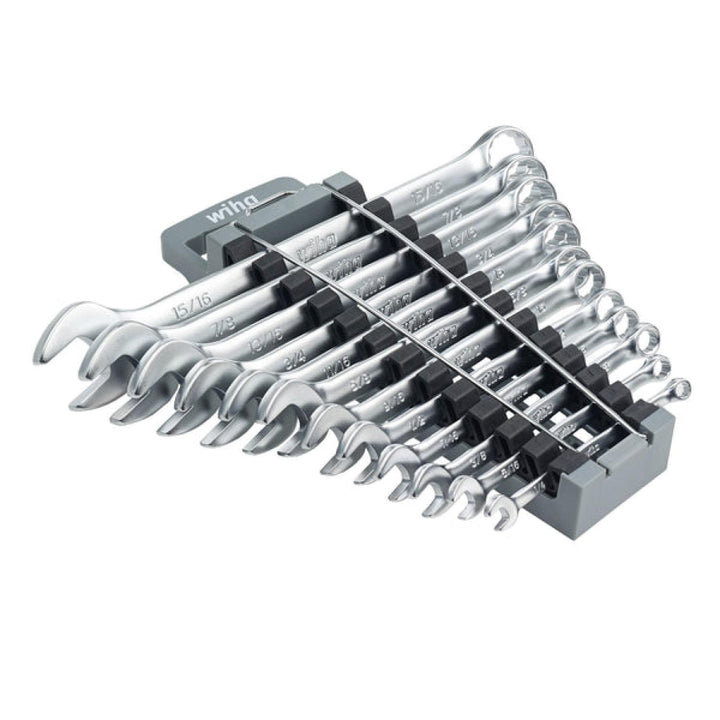 Wiha Tools 30494 Combination Wrench Set - SAE 12 Piece
