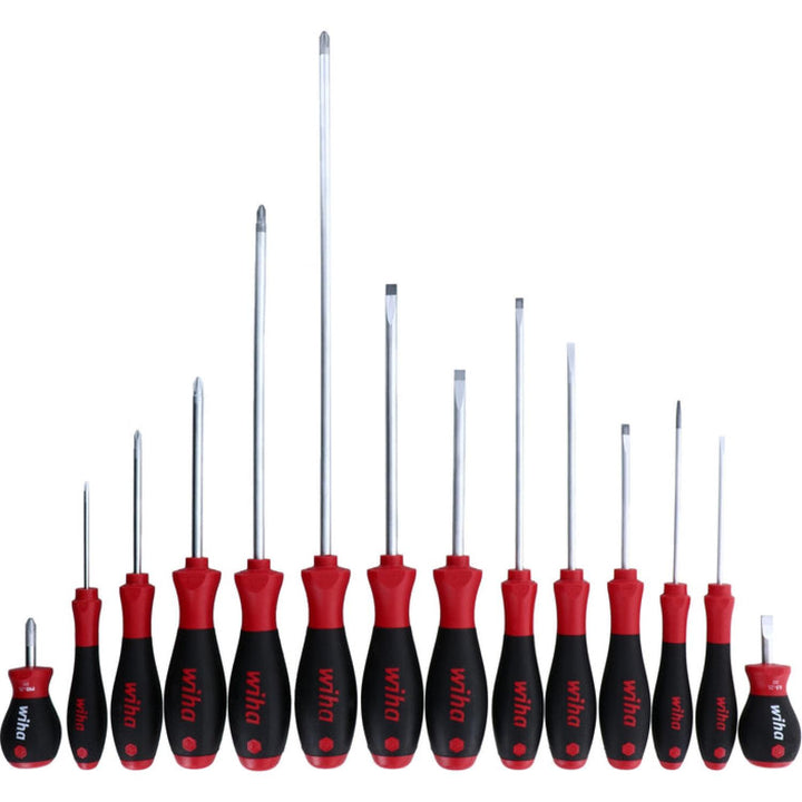 Wiha Tools 30284 14 Piece SoftFinish Screwdriver Set