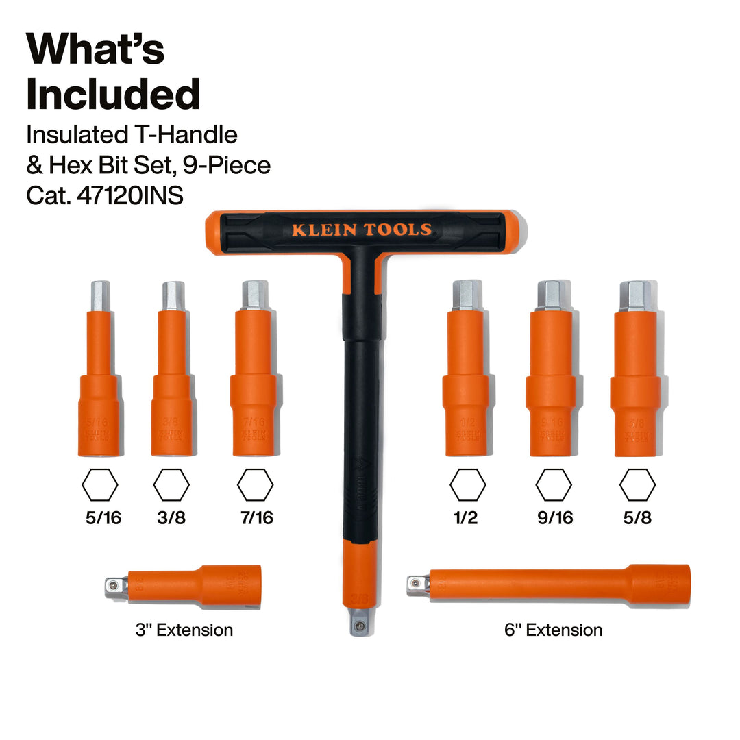 Klein Tools UTINSKIT Power Utility Insulated Tool Set