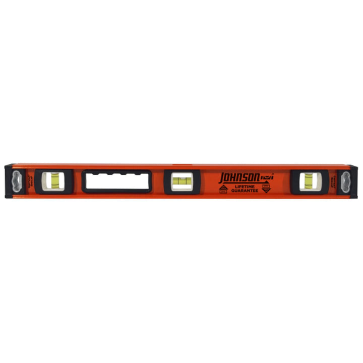Johnson 1253-2400 24" Heavy Duty I-Beam Aluminum Level
