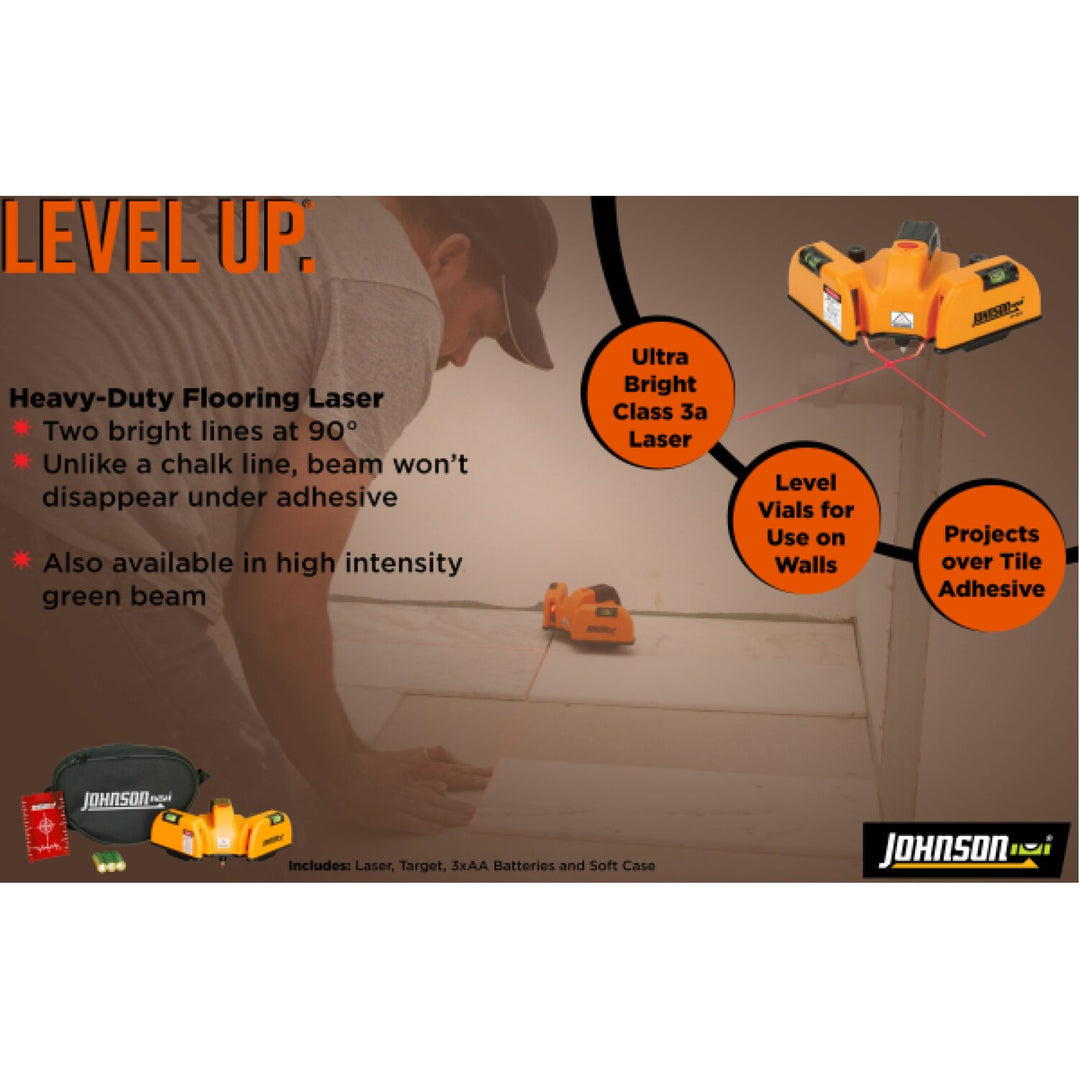 Johnson 40-6618 Heavy Duty Flooring Laser