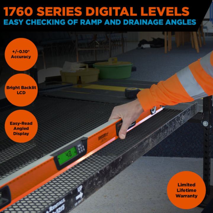 Johnson 1760-4800 48" Digital Box Level
