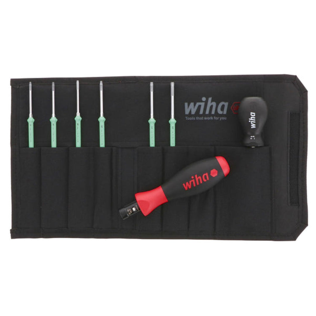 Wiha Tools 28598 TorqueControl TORX® Plus Blade Set w/ Canvas Pouch, 8 Pc.