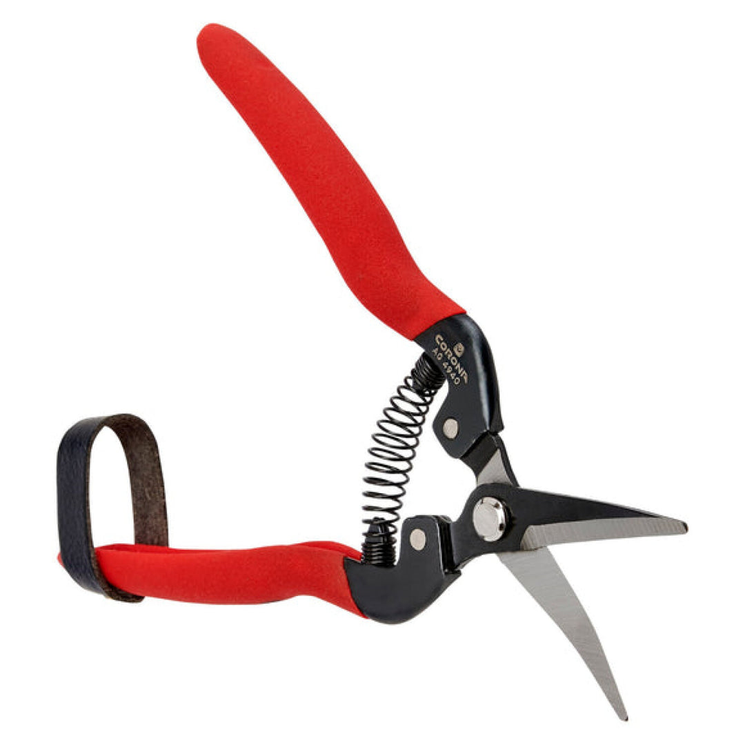 Corona AG 4940  Long Curved Snips - Tempered Steel, 1¾ Inch