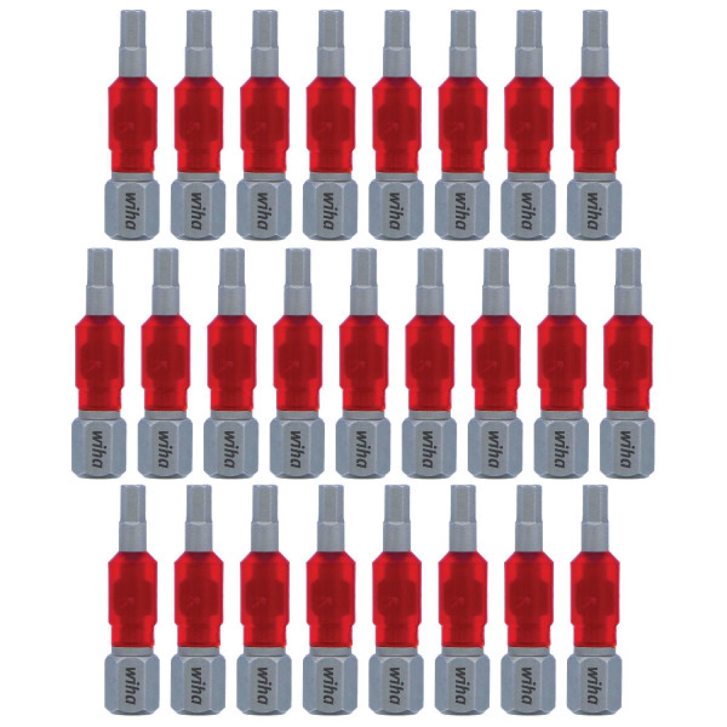 Wiha Tools 76623 MaxxTor Impact Bit Hex 3.0mm - 29mm - 25 Pack – Haus ...