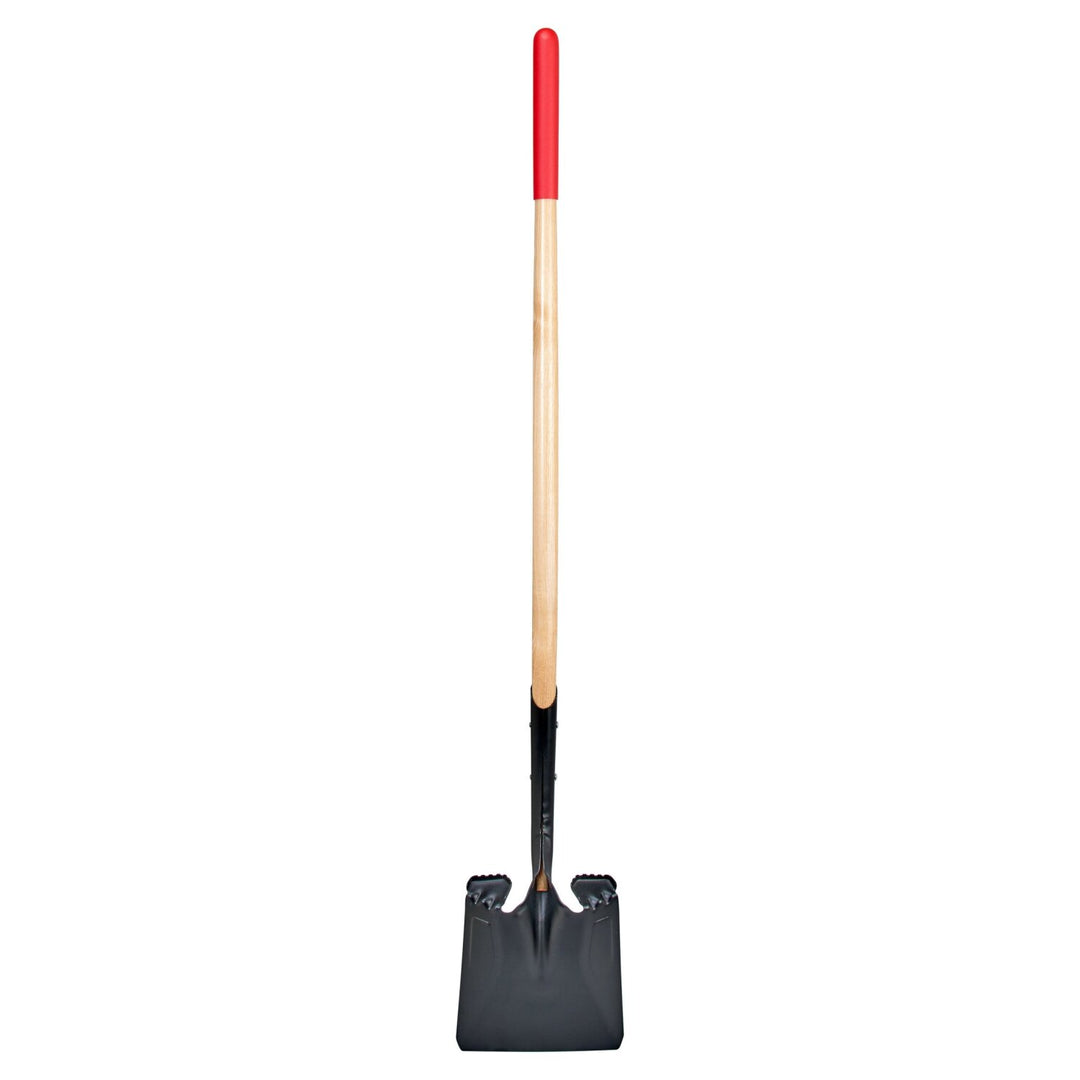 Corona SS16000 Boron Steel 14-Gauge Square Point Shovel, Hardwood Handle