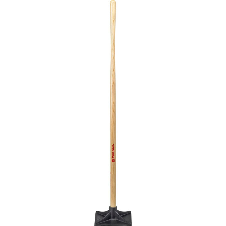 Corona UT 60053 Dirt Tamp, 10 in. x 10 in., 58 in. Ash Wood Handle
