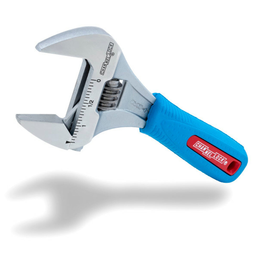 Channellock 6WCB 6-inch Code Blue Wideazz Adjustable Wrench