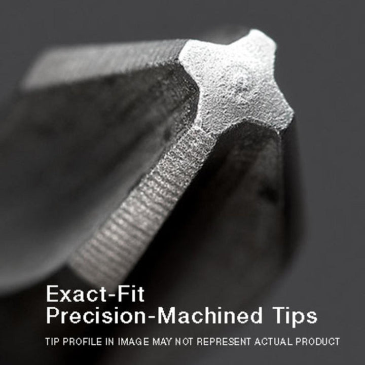 Wiha tools 70282 TerminatorBlue Impact Bit Square #2 - 2 Inch - 5 Pack