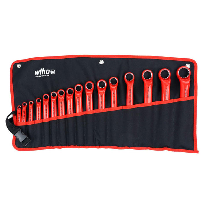 Wiha Tools 21094 Insulated Deep Offset Wrench 16 Piece Inch Set