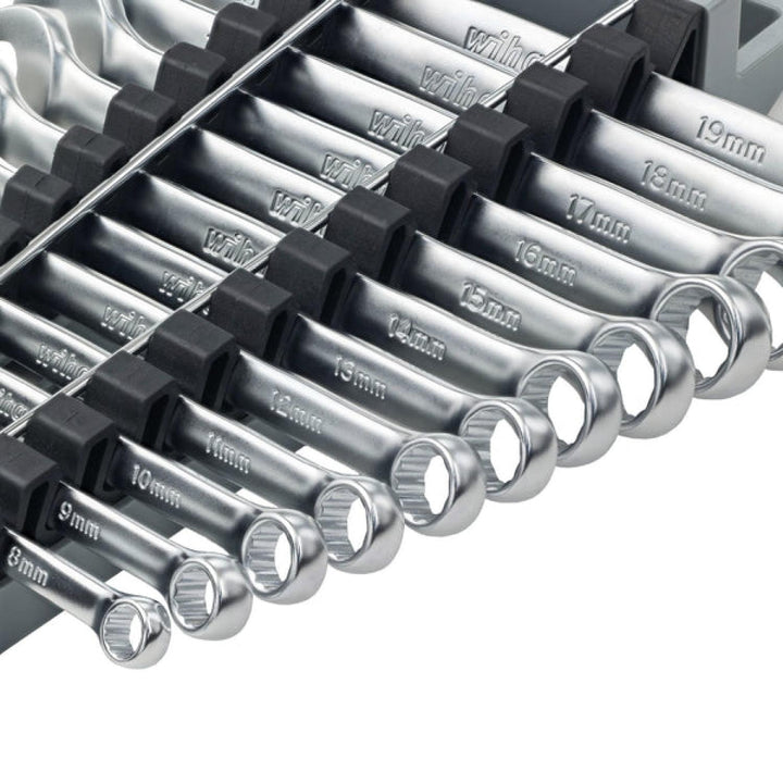 Wiha Tools 30481 Combination Wrench Set - Metric and SAE 24 Piece