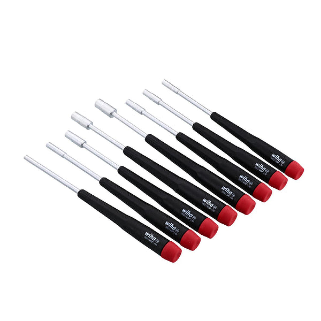 Wiha Tools 26591 8 Piece Precision Nut Driver Set - SAE
