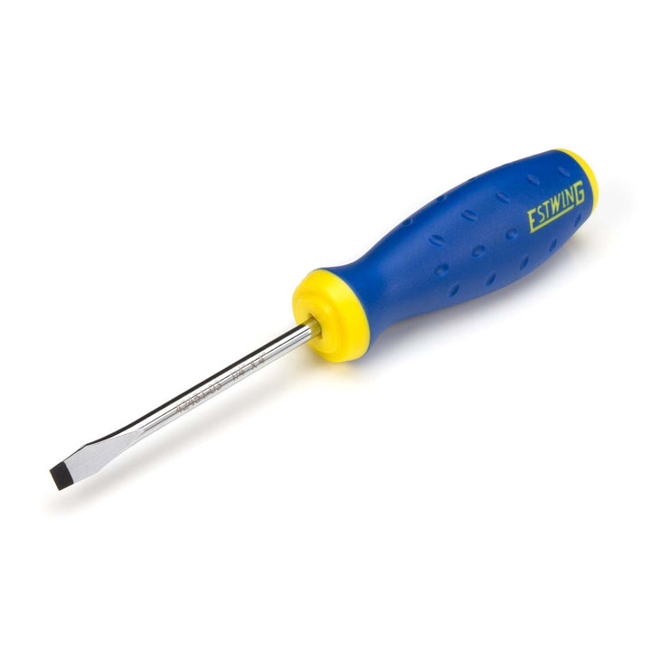 Estwing 42451-03 1/4-Inch x 4-Inch Magnetic Slotted Tip Screwdriver with Ergonomic Handle