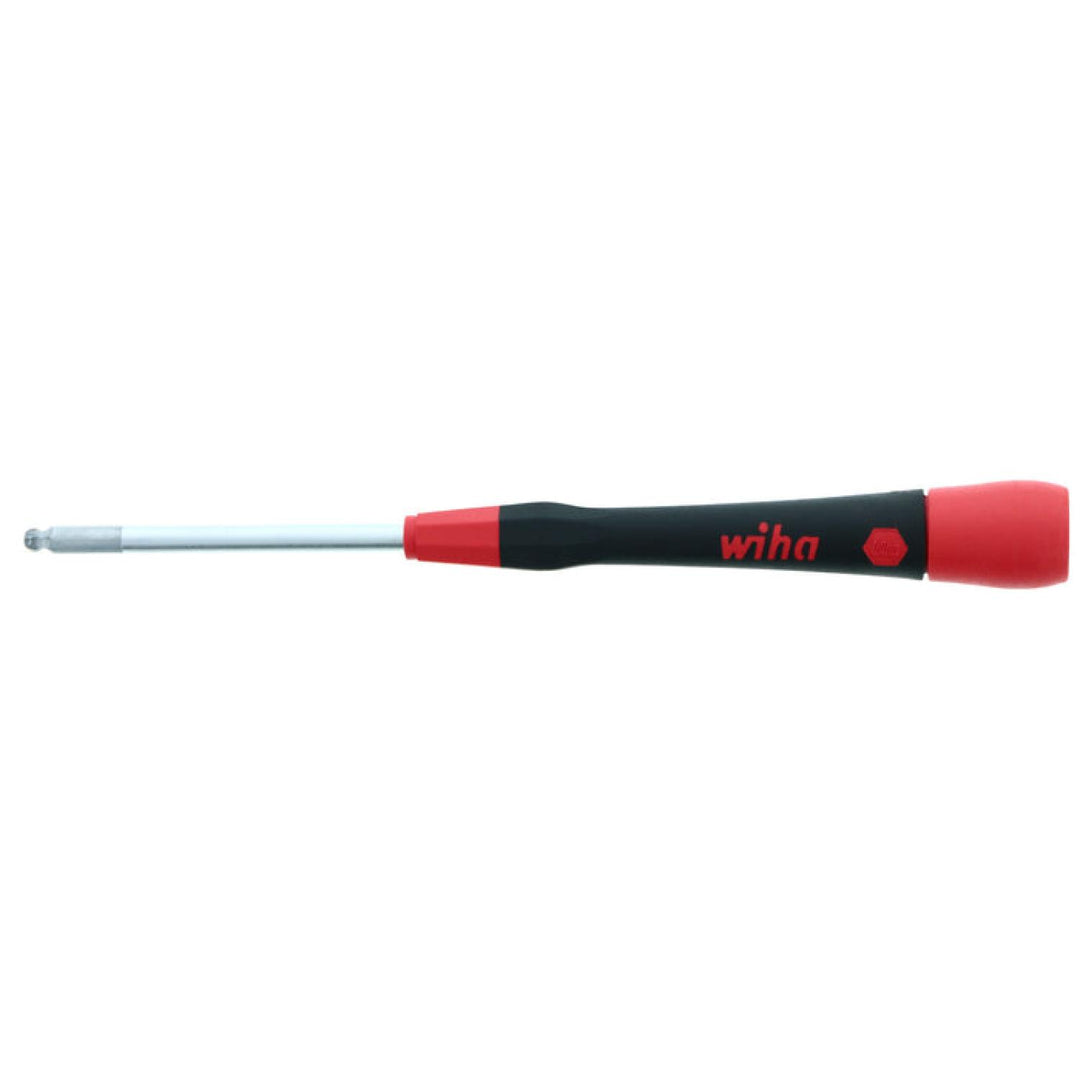 Wiha Tools 26465 PicoFinish Precision Ball End Hex Screwdriver, 9/64" x 60 mm