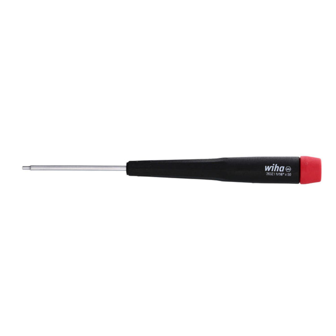 Wiha Tools 26316 Precision Hex Screwdriver 1/16" x 50mm