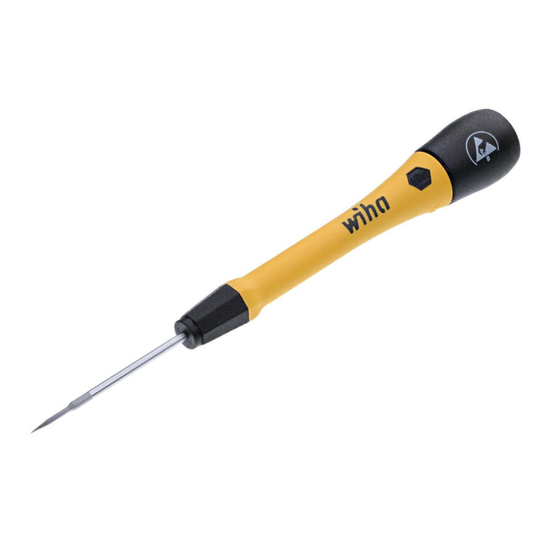 Wiha 27272 ESD Safe PicoFinish Precision Screwdriver - Slotted 1.2mm x 40mm