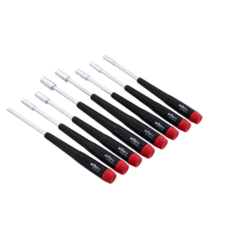 Wiha Tools 26598 8 Piece Precision Nut Driver Set - Metric