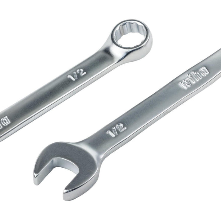 Wiha Tools 30493 Combination Wrench Set - SAE 7 Piece