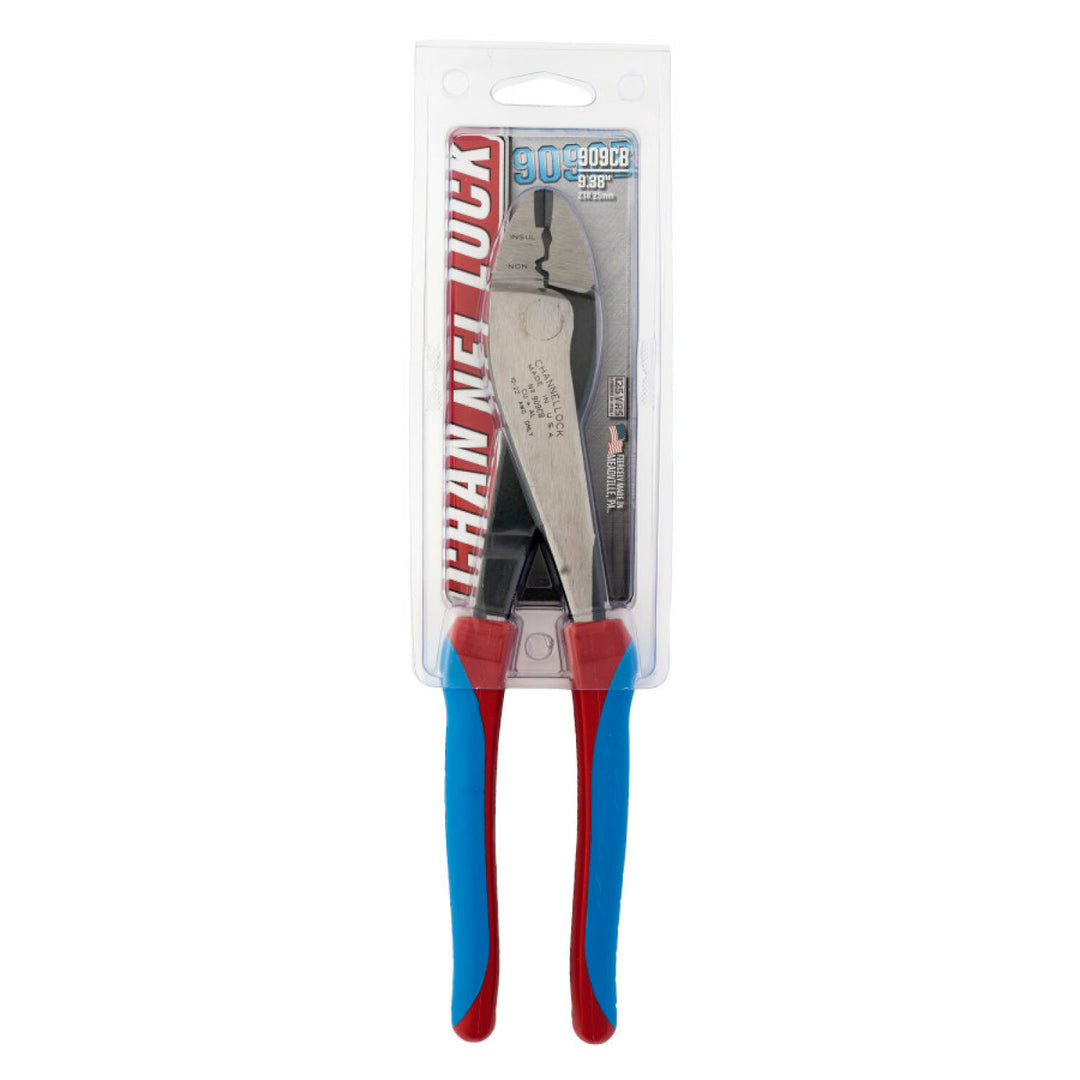 Channellock 909CB 9.5-inchCode Blue Crimping Pliers