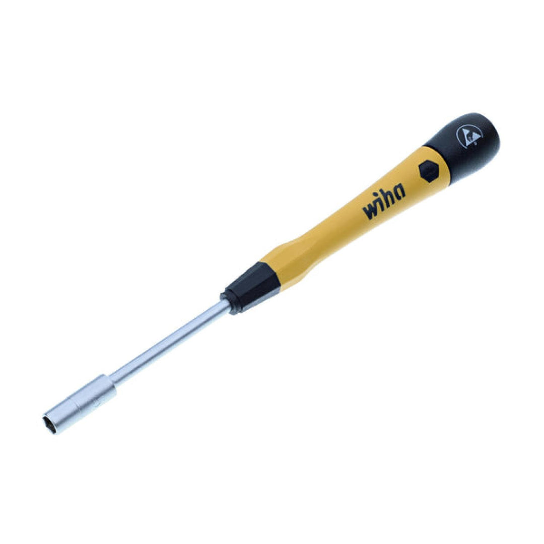 Wiha Tools 27787 ESD Safe PicoFinish Precision Nut Driver - 5.0mm x 60mm
