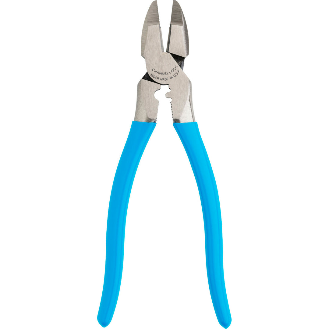 Channellock 369CR 9.5-inch XLT Round Nose Linemen Pliers w/ Crimper
