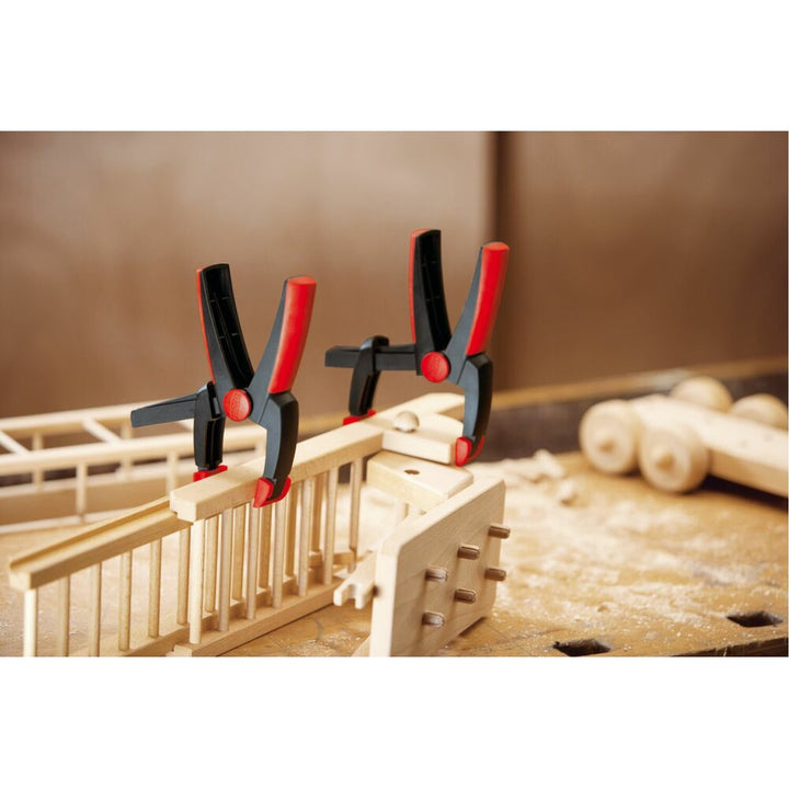 Bessey XV5-100 Clamp, spring clamp, plastic, VarioClippix, 4 In. x 2 In., variable opening